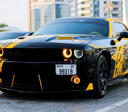 Dodge Challenger V6 2018 for rent in دبي
